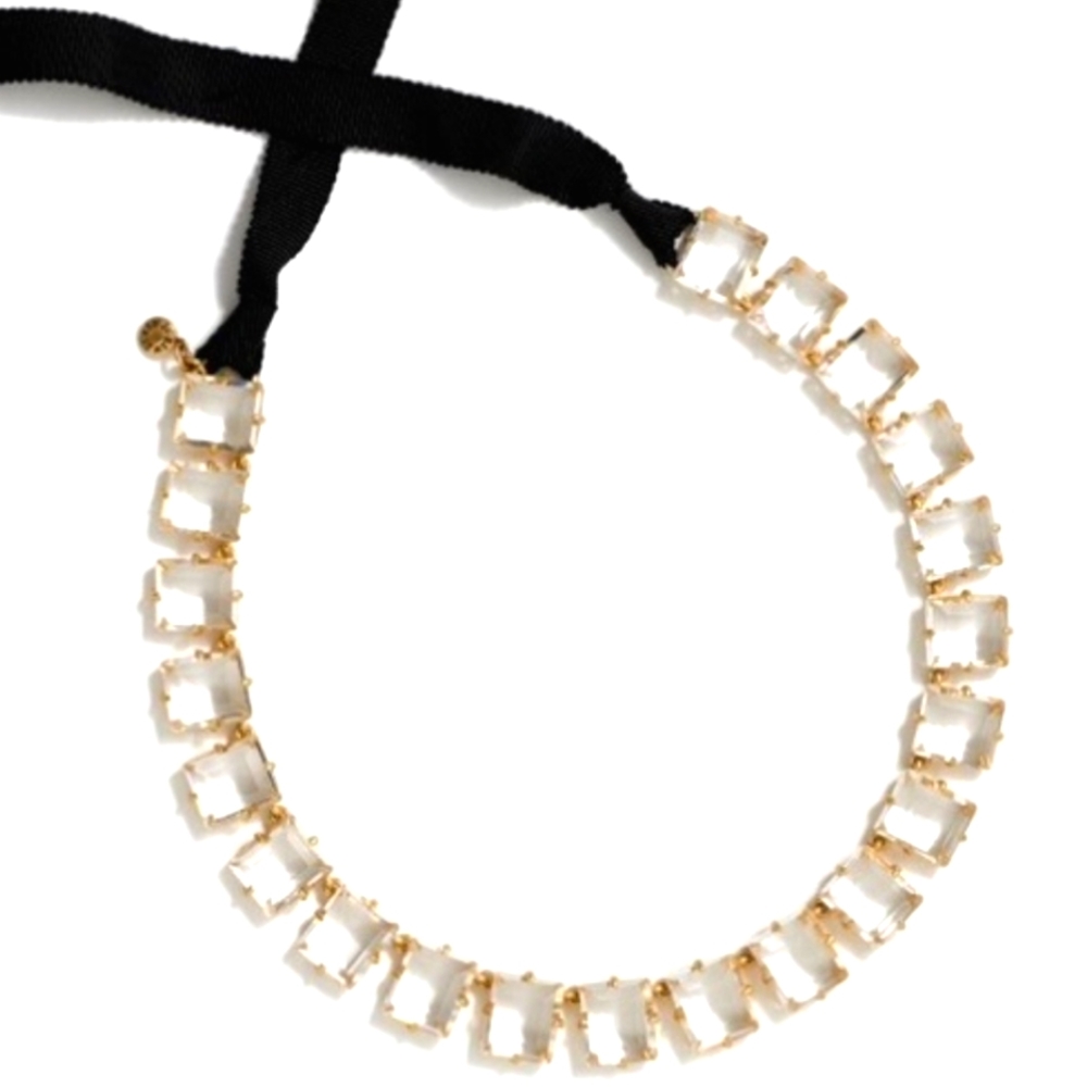 Jcrew crystal necklace